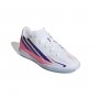 Adidas F50 Hyperfast Club IN J - Branco/Roxo/Rosa